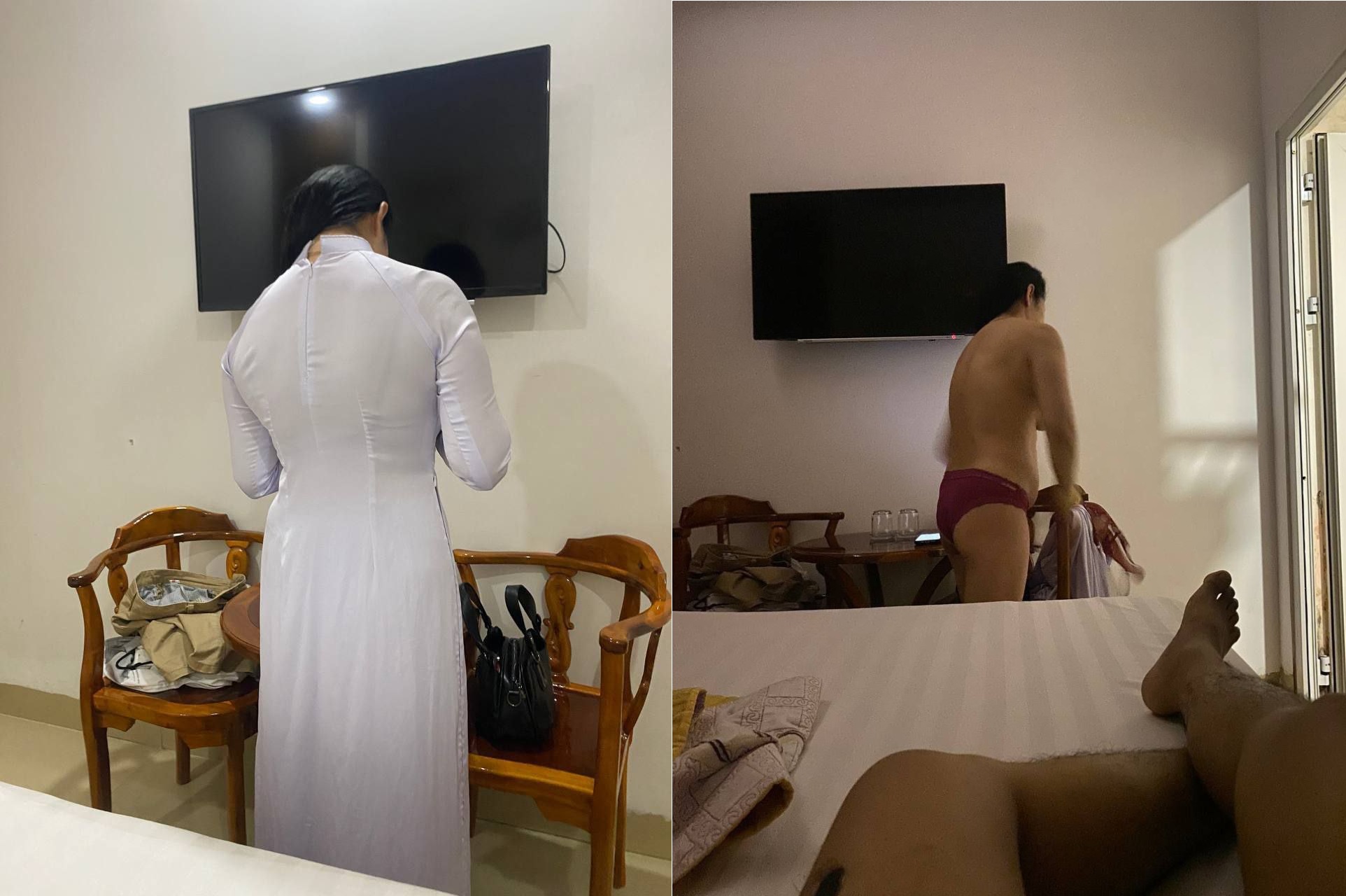 Clip sex cô giáo với phụ huynh chịch nhau cực hăng